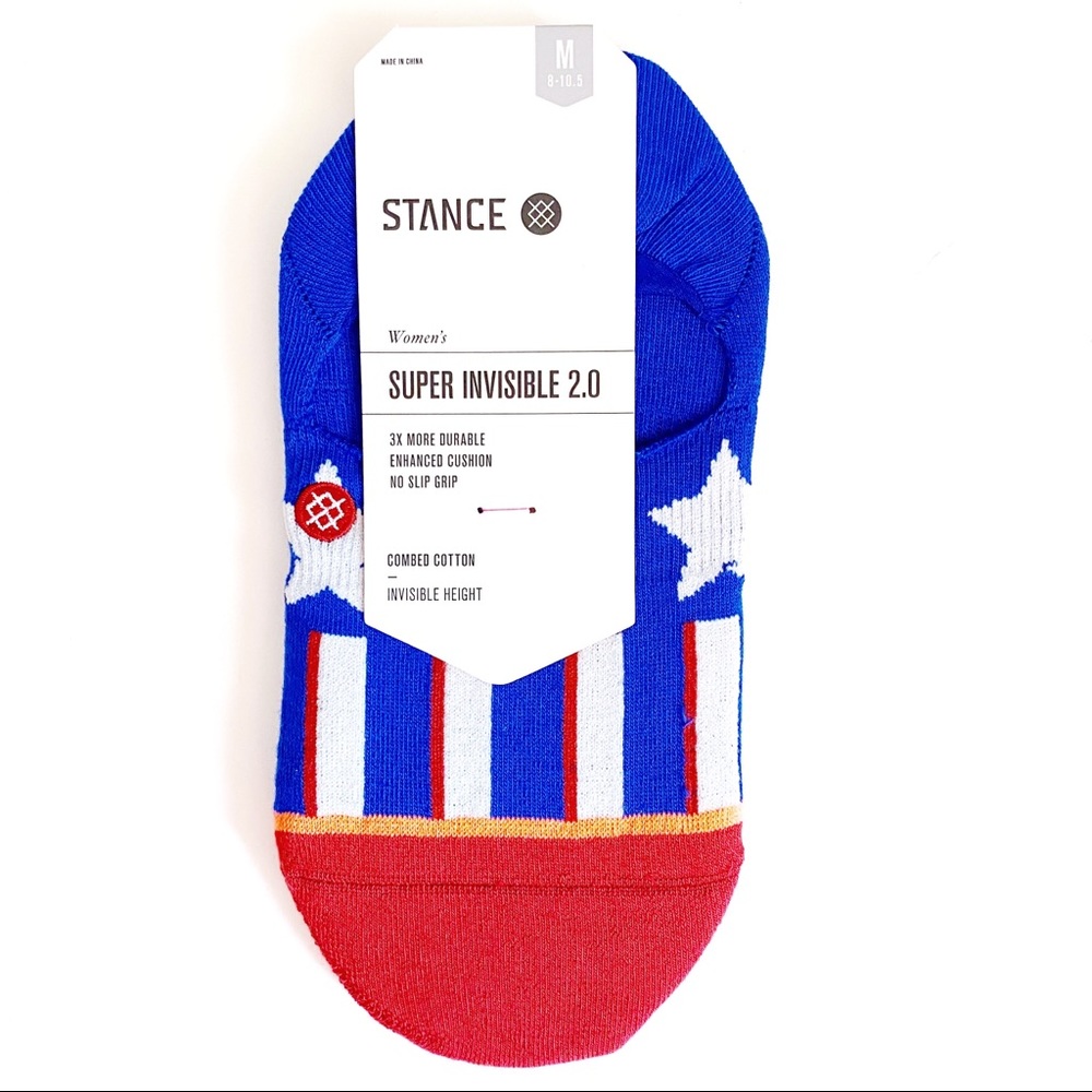 Stance Patriotism American Flag Ankle Socks Low - Picture 1 of 7